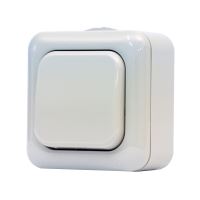 Venkovní vypínač IP44 ř. 1 šedá SCAME - 134.21901.G