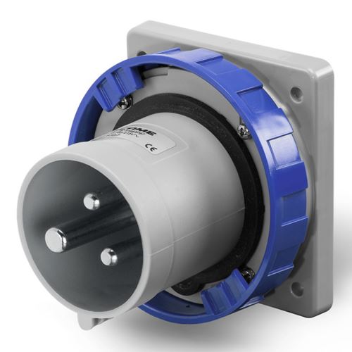 Přívodka vestavná OPTIMA rovná 2P+E, 230V/ 63A, IP67 SCAME - 248.6393