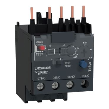 Relé tepelné nadproudové LR2K0305 0,54-0,8A, třída 10A SCHNEIDER