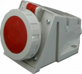 Zásuvka nástěnná 400V IP67 16A 5-pól - IZG 1653 SEZ