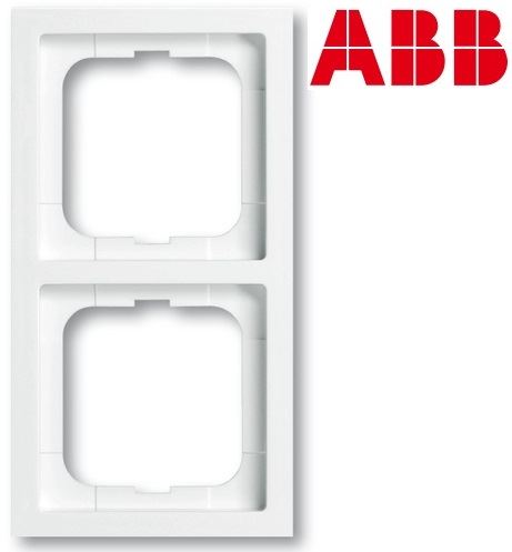 ABB 1754-0-4236 Rámeček dvojnásobný Future® linear studio bílá