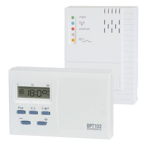 Termostat bezdrátový digitální BT102 ELEKTROBOCK