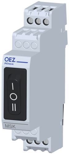 Přepínač kolébkový MSK-001-102 s mezipolohou OEZ
