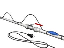 Topný kabel PFP 10m/136W s termostatem a vidlicí FENIX (3)