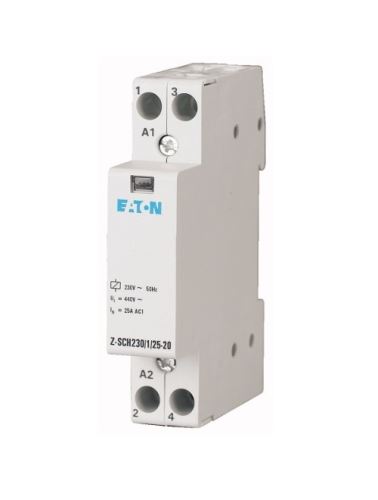 Stykač instalační EATON Z-SCH230/1/25-20 230V AC/ 25A, 2x zapínací kontakt