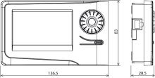 Digitální termostat ELEKTROBOCK PT32 inteligentní regulace, drátový, týdenní program (1)