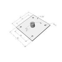 Držák závitové tyče DZM 2 GZ ARK-214020 ARKYS (1)