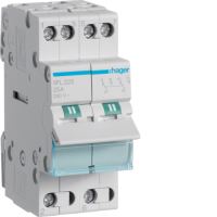 Přepínač I-II 2P 25A SFL225 HAGER