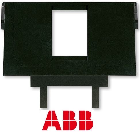 ABB 5014A-B1017 Maska nosná s 1 otvorem pro zásuvku Modular Jack RJ Tango®, Future® linear, Solo®, ...