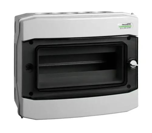 Venkovní rozvaděč na omítku NOARK PHS 18T IP65 18 modulů průhledné dveře 113263