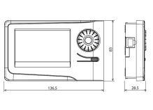 Bezdrátový termostat ELEKTROBOCK BT22 digitální, týdenní program (1)