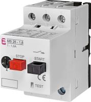 Motorový spouštěč MS25-1,6 1,0-1,6A ETI 004600060