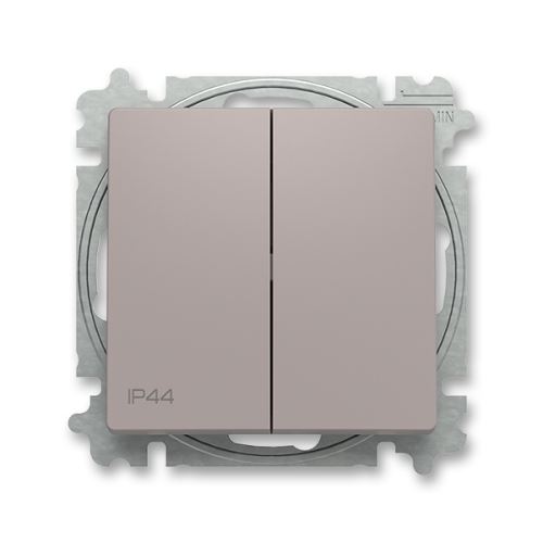 ABB 3559T-A05940 244 Přepínač sériový ř.5 s krytem IP44 greige Zoni®