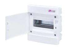 Rozvodná skříň pod omítku DIDO-E ECM8PO IP40 bílá dvířka ETI 001101014