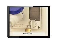 Zásuvka nástěnná OMNIA s blokováním a vypínačem, 2P+E, 230V/ 16A, IP44 SCAME - 500.1683 (3)
