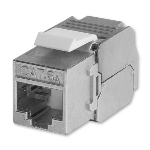 ABB RJ45C6AS Přístroj zásuvky datové Modular Jack RJ 45-8 Cat. 6A stíněný