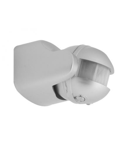 SENZOR PIR nástěnné pohybové čidlo 180° SL2400/CH IP44 stříbrná PANLUX