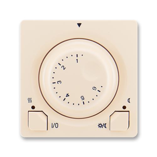 ABB 3292G-A10101 C1 Termostat univerzální s otočným nastavením teploty Swing®, Swing®L krémová