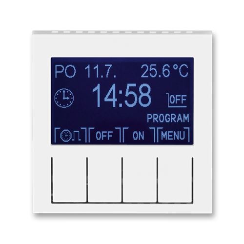 ABB 3292H-A20301 03 Hodiny spínací programovatelné Levit® bílá/ bílá