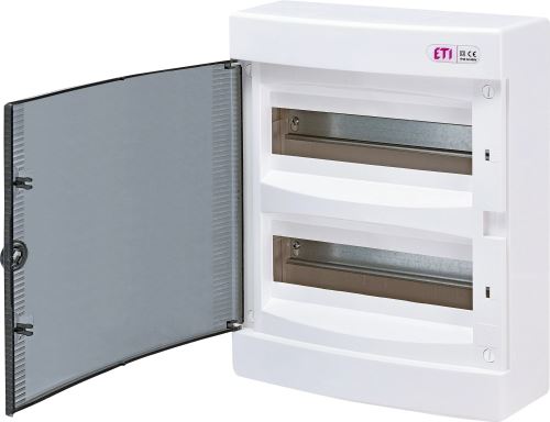 Rozvodná skříň na omítku DIDO-E ECT24PT IP40 průhledná dvířka ETI 001101003