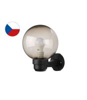 Svítidlo zahradní nástěnné PARK N ZOK-N-20/C 60W IP33, černá - kouřová koule PANLUX