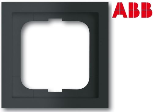 ABB 1754-0-4419 Rámeček jednonásobný Future® linear mechová černá