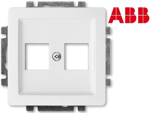 ABB 5014G-A02018 B1 Kryt zásuvky komunikační Swing®, Swing®L jasně bílá