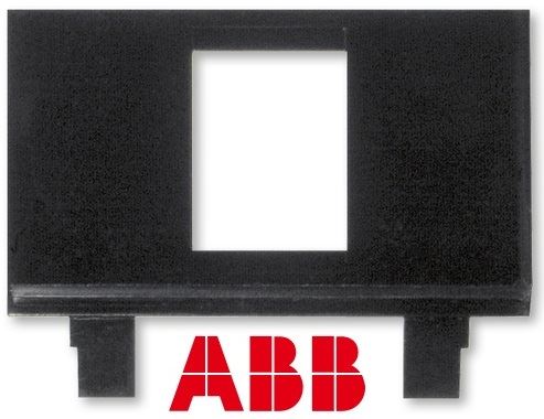 ABB 5014E-B01017 Maska nosná s 1 otvorem pro zásuvku Modular Jack RJ Element®, Time® (Arbo)