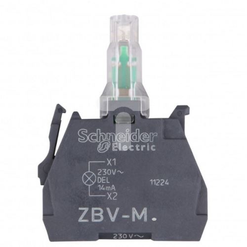 Objímka LED ZBVM1 230...240V bílá SCHNEIDER