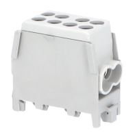Svorkovnice rozbočovací HLAK 25-1/2 M2 1006511 1pól 100A IP20 Al/Cu šedá, na DIN /2080136 (3)