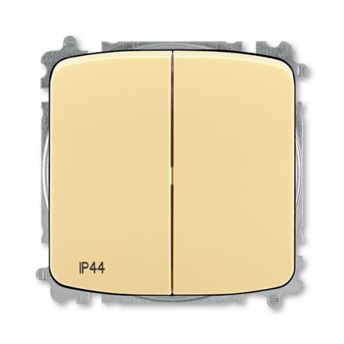 ABB 3559A-A05940 D Přepínač sériový s krytem č.5 IP44 Tango® béžová