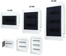 SCAME 678.3036.AT rozvodnice pod omítku 36 modulů DINAMIC IP40 průhledné dveře