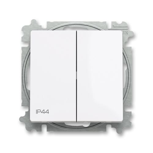 ABB 3559T-A05940 500 Přepínač sériový ř.5 s krytem IP44 bílá Zoni®