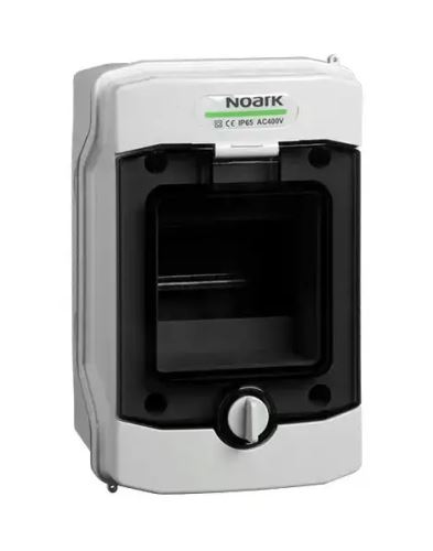Venkovní rozvaděč na omítku NOARK PHS 4T IP65 4 moduly průhledné dveře 101492