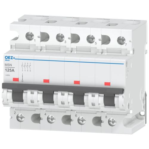 Vypínač OEZ MSN-125-4 In 125A Ue AC 230/400V 4pól