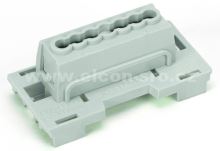 Svorka rozbočovací dvoupólová ELCON E7/2x3 PE+N 1,5-16mm2 IP20 šedá