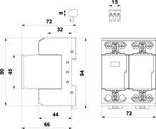 Svodič FLP-B+C MAXI VS/1+1 SPD typ T1+T2 SALTEK (1)