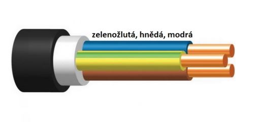 Kabel CYKY-J 3x2,5 mm2