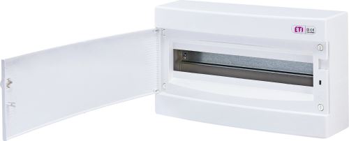 Rozvodná skříň na omítku DIDO-E ECT18PO IP40 bílá dvířka ETI 001101007
