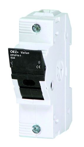 Odpojovač pojistkový OEZ OPVP14-1 Ie 63A Ue AC 690V/ DC 440V 1pól bez signalizace
