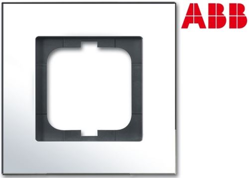 ABB 1754-0-4360 Rámeček jednonásobný Solo® carat chromovaná mosaz