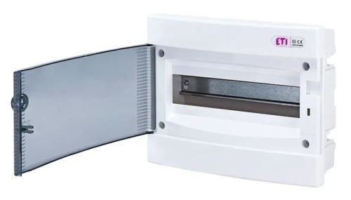 Rozvodná skříň pod omítku DIDO-E ECM12PT IP40 průhledná dvířka ETI 001101011