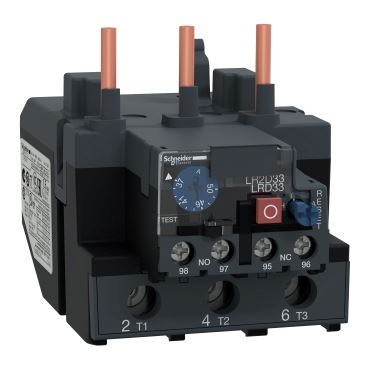 Relé jisticí nadproudové LRD3357 37-50A třída 10A pro stykače D40-D95 SCHNEIDER