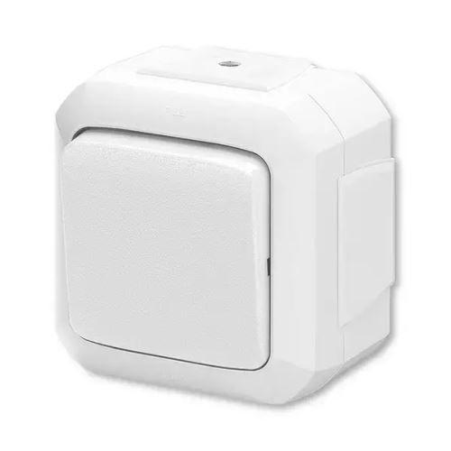 ABB VARIANT+ venkovní vypínač IP54 ř. 6, průběžný, 3559N-C06540 B bílá, bezšroubové svorky