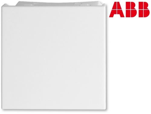 ABB 5525-C00100 B Záslepka 45x45 Profil 45 bílá
