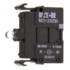 Prvek LED M22-LED230-W čelní upevnění bílá EATON 216563