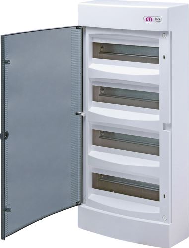 Rozvodná skříň na omítku DIDO-E ECT48PT IP40 průhledná dvířka ETI 001101020