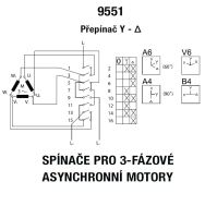 Spínač vačkový S40 JD 9551 A6 SEZ 40A rozběhový spínač 0-Y-D (1)