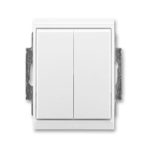 ABB 3558E-A05940 03 Přepínač sériový s krytem č.5 IP44 Time® Element® bílá/ bílá