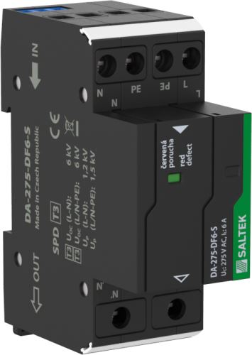 Přepěťová ochrana DA-275-DF6-S SPD typ T3 SALTEK